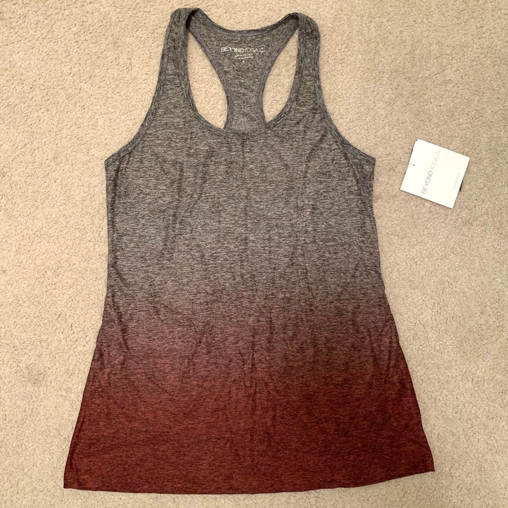 Beyond Yoga ombre tank top